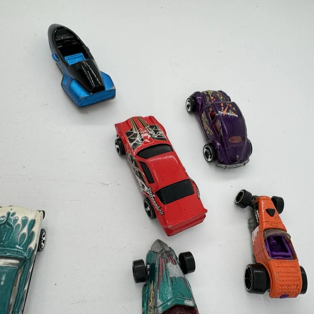 Vintage Hot Wheels Diecast Car Lot Of 9 Mattel‎ 1970s 1980s 1990s Toy Cars